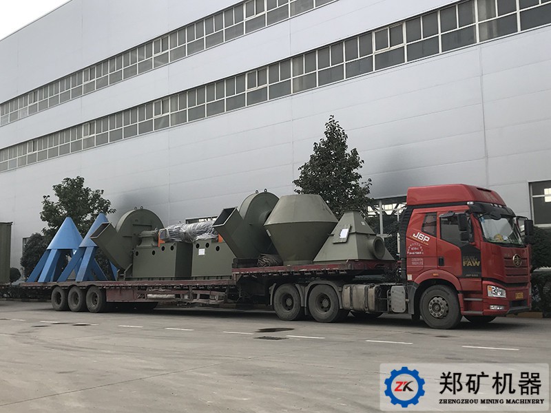 也門時產70噸水泥粉磨站發(fā)貨現場目